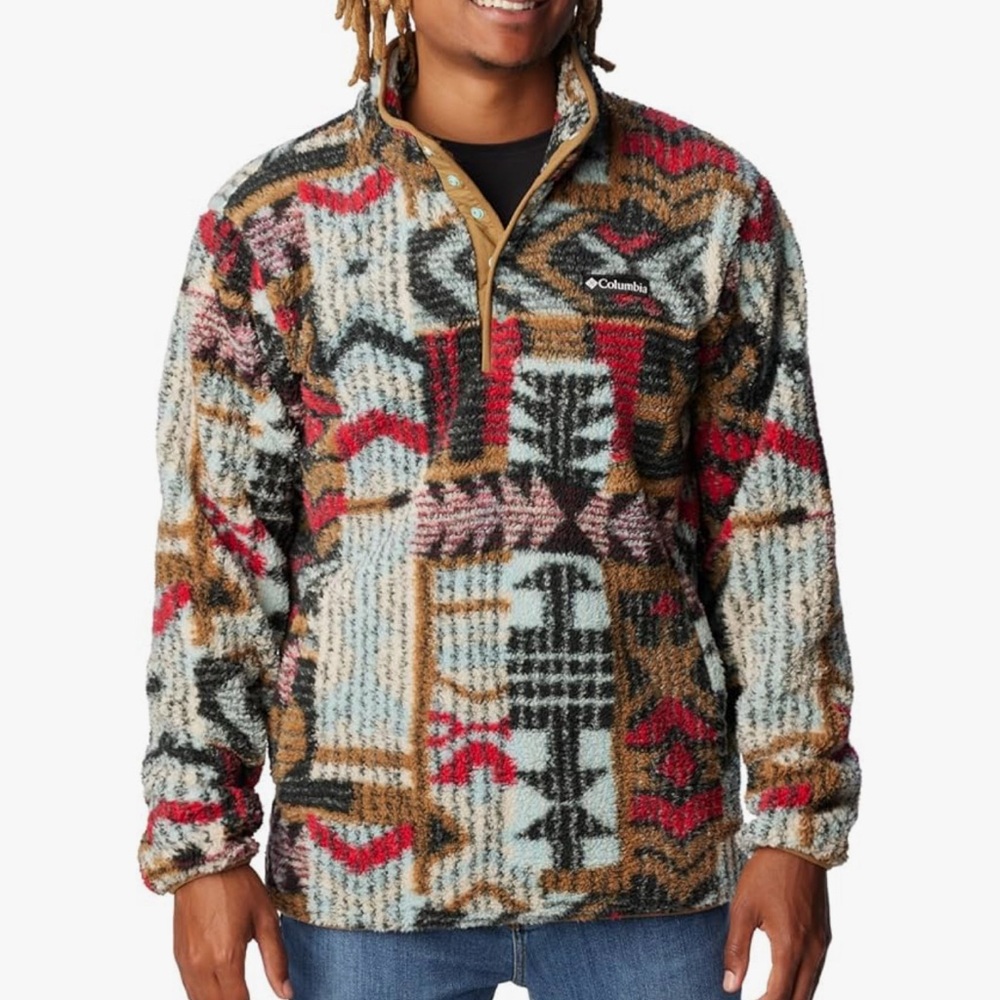 Columbia Men's Rugged Ridge Ii Sherpa 1/2 Snap